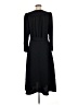A.P.C. 100% Polyester Houndstooth Black Casual Dress Size 36 waist - photo 2