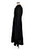 A.P.C. 100% Polyester Houndstooth Black Casual Dress Size 36 waist - photo 5