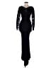 Terani Couture 100% Polyester Black Cocktail Dress Size 6 - photo 1