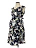Gap - Maternity 100% Polyester Floral Blue Black Cocktail Dress Size XS - photo 1