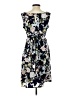 Gap - Maternity 100% Polyester Floral Blue Black Cocktail Dress Size XS - photo 2