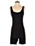 PoshDivah Solid Black Romper Size S - photo 1