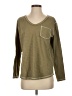 Shein Green Long Sleeve Top Size 4 - photo 1