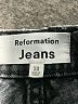 Reformation Jeans Stripes Gray Jeans Size 23 waist - photo 7