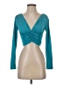 Shein Teal Long Sleeve Top Size 2 - photo 1