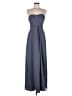 Bill Levkoff 100% Polyester Gray Cocktail Dress Size 6 - photo 1