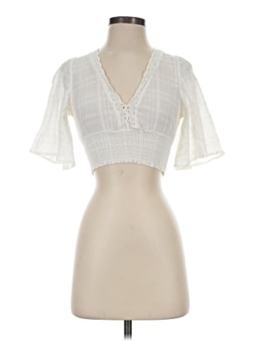 Timing Short Sleeve Blouse (view 1)