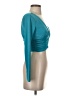 Shein Teal Long Sleeve Top Size 2 - photo 4