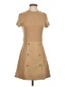 City Studio Solid Tan Casual Dress Size 5 - 6 - photo 1