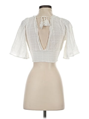 Timing Short Sleeve Blouse (view 2)