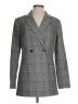 Calvin Klein Plaid Gray Blazer Size 4 - photo 1