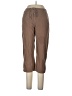 Massini Brown Linen Pants Size 10 - photo 1