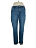 Old Navy Solid Blue Jeans Size 16 - photo 1