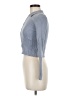 Shein Blue Long Sleeve Blouse Size 6 - photo 5