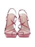 Anne Michelle Pink Red Sandals Size 9 - photo 2