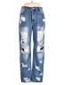 Shein Graphic Blue Jeans Size L (tall) - photo 1