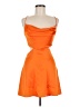 Shein Orange Cocktail Dress Size 6 - photo 1