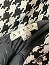 Hyfve 100% Polyester Houndstooth White Coat Size S - photo 6