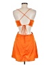 Shein Orange Cocktail Dress Size 6 - photo 2