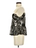 Kiwi Tucker 100% Polyester Silver Sleeveless Top Size S - photo 5