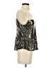 Kiwi Tucker 100% Polyester Silver Sleeveless Top Size S - photo 4