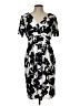 Evan Picone Print Black Casual Dress Size 12 - photo 1