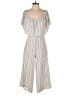 Sage the Label Stripes Ivory Jumpsuit Size S - photo 1