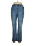 Lands' End Stripes Blue Jeans Size 12 - photo 1