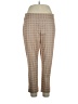 Zac & Rachel Houndstooth Brown Casual Pants Size 1X - photo 1