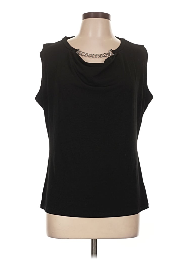 Pre-owned Michael Michael Kors Sleeveless Blouse In Black