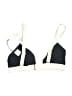 Shade & Shore Ivory Black Swimsuit Top Size M - photo 2