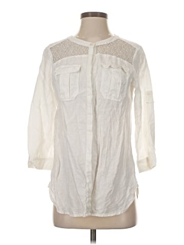 Madison 3/4 Sleeve Button-Down Shirt (view 1)