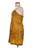 Cooperative 100% Polyester Animal Print Gold Cocktail Dress Size L - photo 5