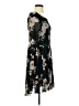 Unbranded Print Black Cocktail Dress Size XS (estimated) - photo 4