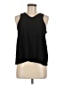 Deletta Black Sleeveless T-Shirt Size M - photo 1