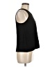 Deletta Black Sleeveless T-Shirt Size M - photo 4