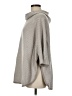 Ann Taylor LOFT Outlet Gray Poncho Size Med - Lg - photo 5