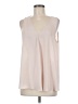 Vince Camuto 100% Polyester Ivory Sleeveless Blouse Size M - photo 1