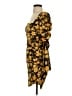 FLORET STUDIOS 100% Polyester Yellow Cocktail Dress Size XS - photo 5