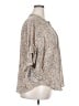 Vince Camuto 100% Polyester Tan Short Sleeve Blouse Size 2X - photo 4