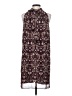 Max Studio 100% Polyester Paisley Burgundy Casual Dress Size S - photo 2