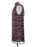 Max Studio 100% Polyester Paisley Burgundy Casual Dress Size S - photo 5
