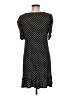 MSK Polka Dots Black Casual Dress Size M - photo 2