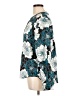 Simply Styled 100% Polyester Floral Teal Long Sleeve Blouse Size L - photo 5