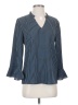 CeCe Blue 3/4 Sleeve Blouse Size S - photo 1
