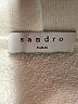 Sandro 100% Polyester Graphic White Ivory Sweatshirt Size L (estimated) - photo 7