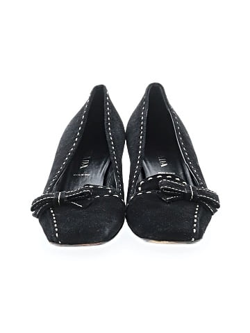 Prada Vintage Suede Heels (view 2)