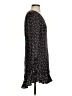 Intermix 100% Silk Floral Black Casual Dress Size 4 - photo 4