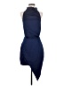 Elliatt Solid Blue Cocktail Dress Size S - photo 1