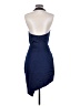 Elliatt Solid Blue Cocktail Dress Size S - photo 2